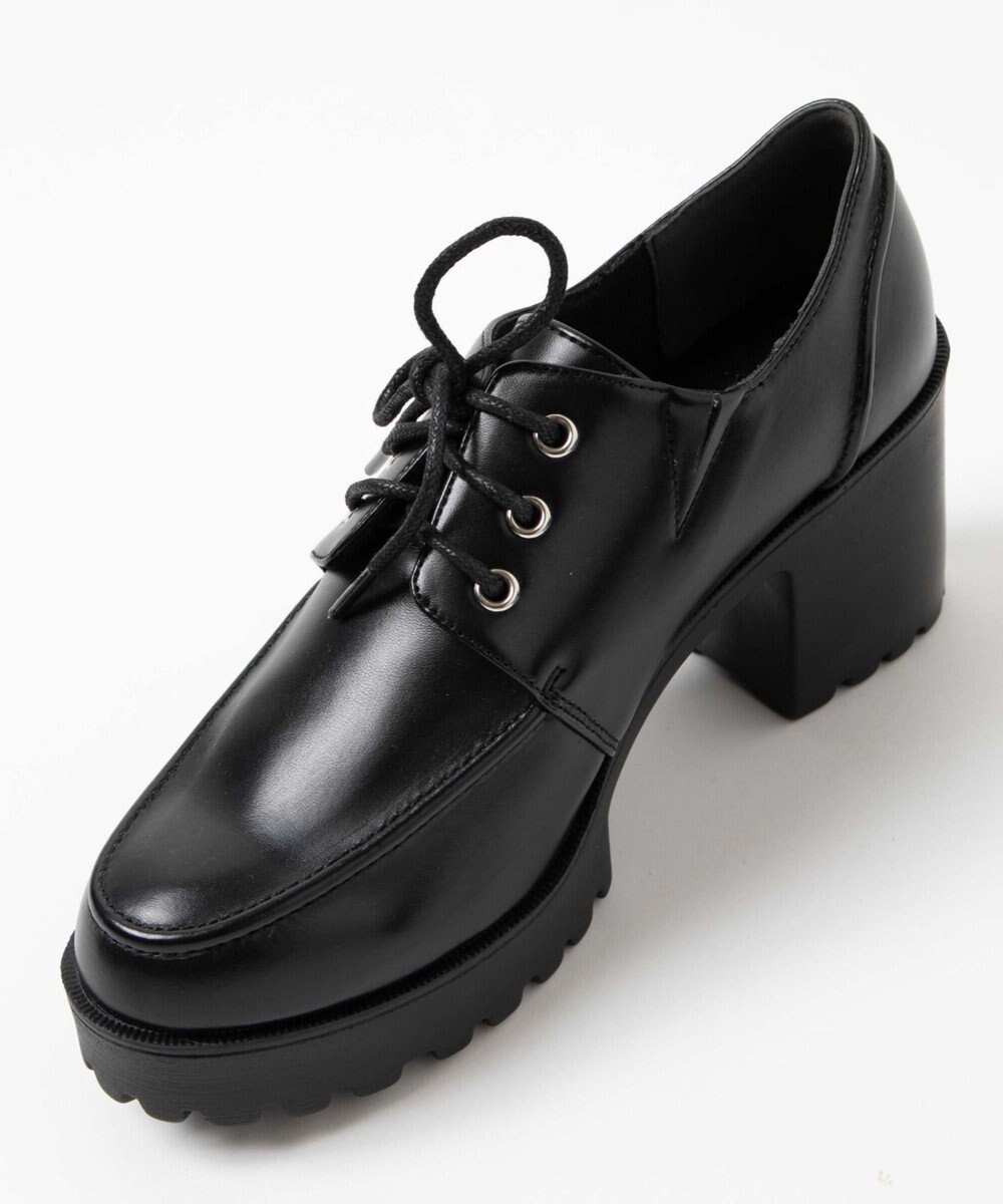 WEGO レースアップヒールシューズ 