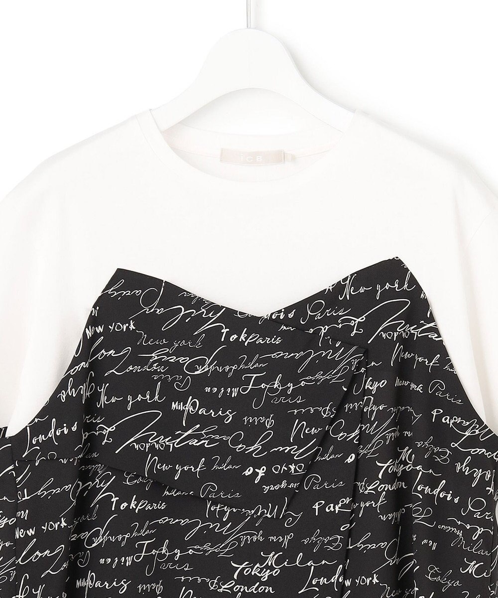 ICB 【30th ANNIVERSARY】5cityプリント コンビカットソー 