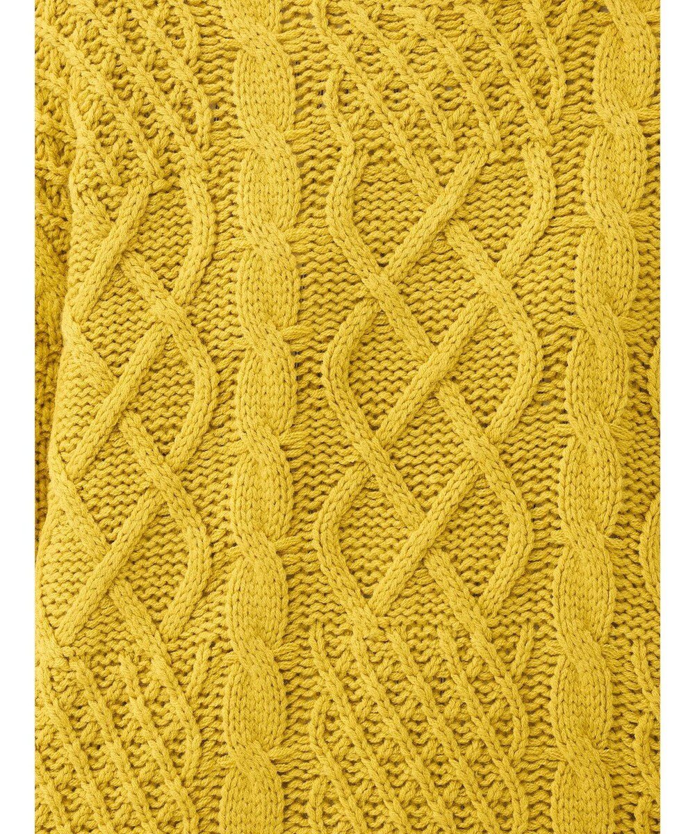 earth music&ecology ウォッシャブルケーブルプルオーバー 