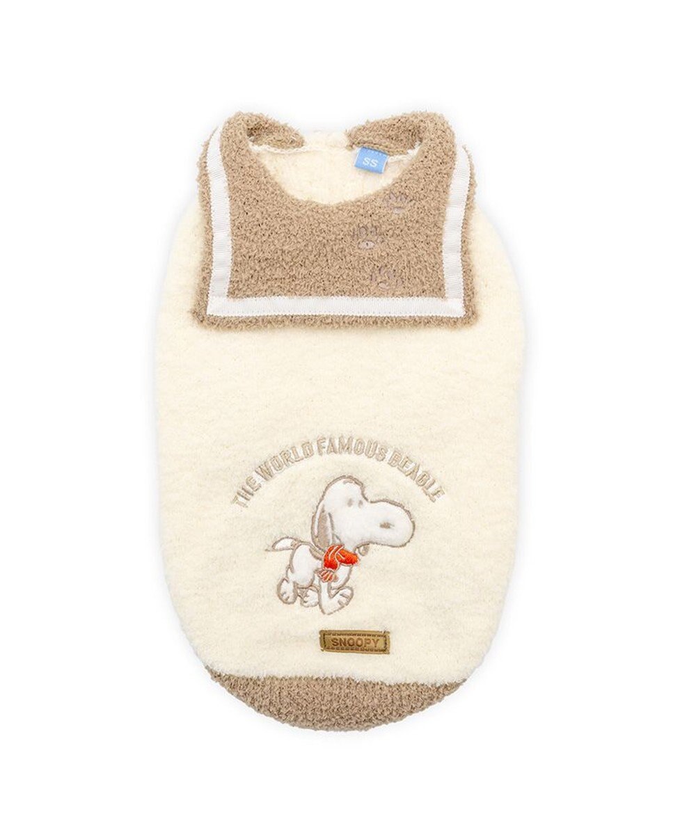 PET PARADISE スヌーピー 遠赤外線 セーラーニット お散歩柄 中型犬 