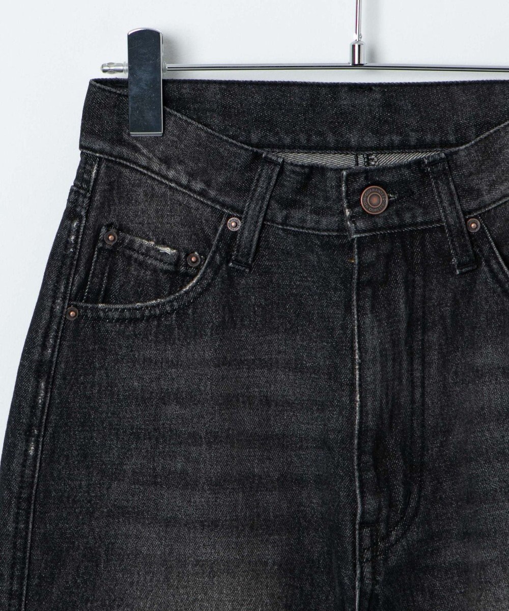 WEGO 【新色追加/美脚/XS～Lサイズ展開】ストレートデニムパンツ 