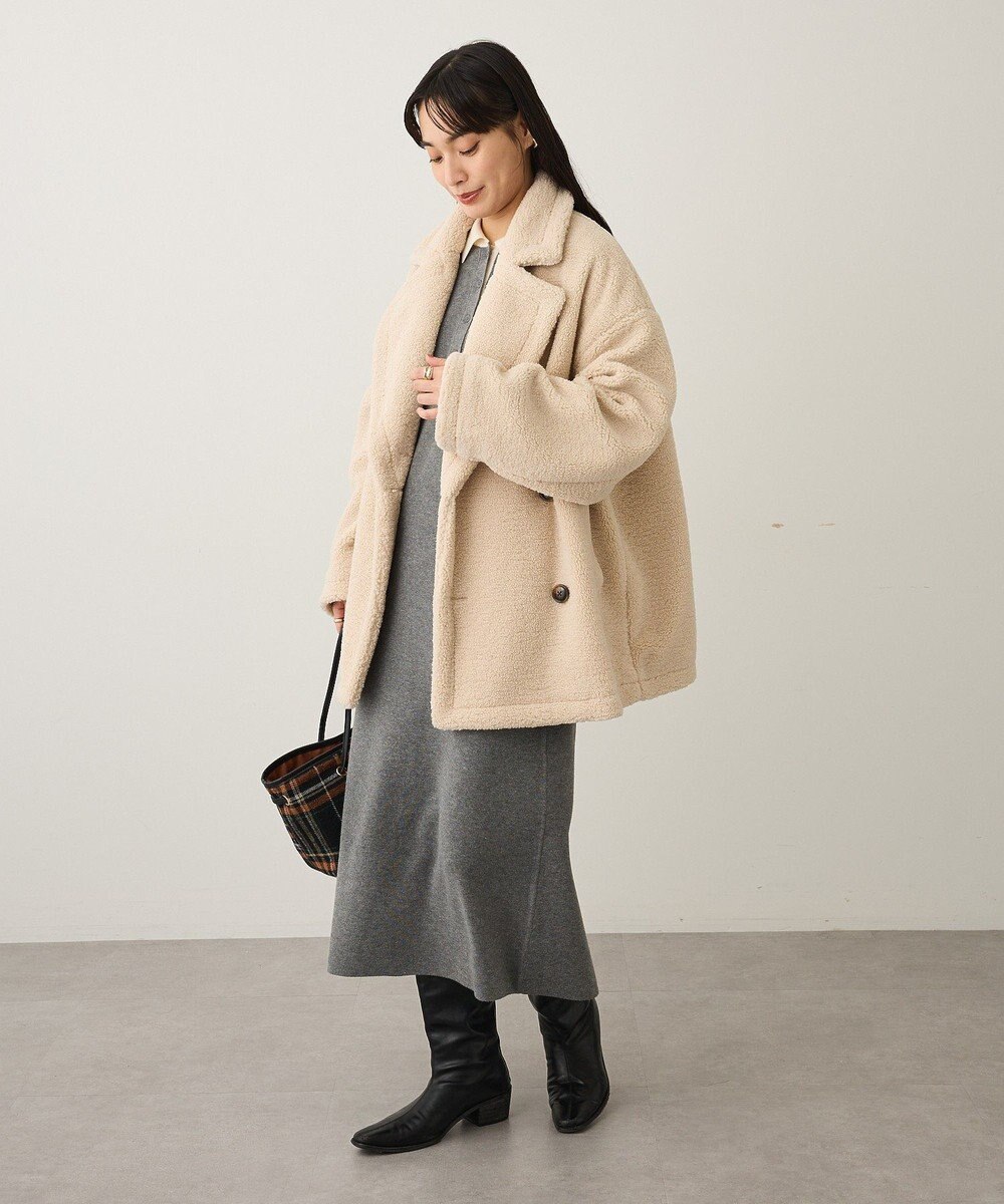 CRAFT STANDARD BOUTIQUE ダブルボアミディコート 