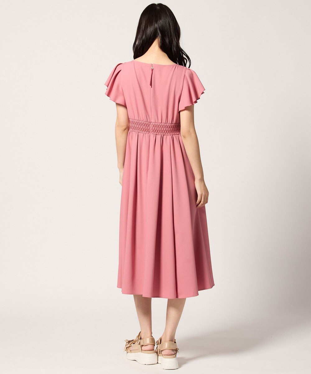 TOCCA 【洗える・接触冷感・UVカット・消臭】SMOCKING EMBROIDERY ドレス 