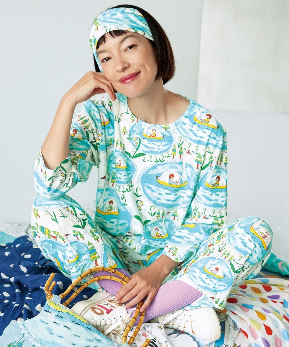 tsumori chisato SLEEP ツモリチサト パジャマ 長袖 長ズボン 綿100%パイル(本体) レディース UDX204 /ワコール 