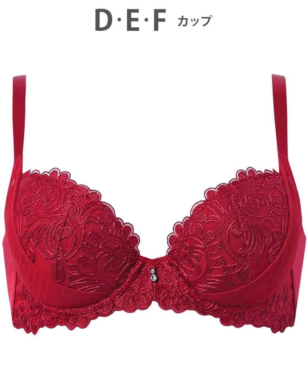 Wing ブラジャー バストを高い位置でキープ 谷間メイク 着やせシルエット 【8000シリーズ】 Gカップまで対応 大きいサイズ PB8000 ウイング／ワコール 