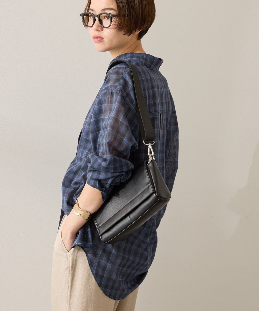 AMERICAN HOLIC シアーチェック柄オーバーシャツ 