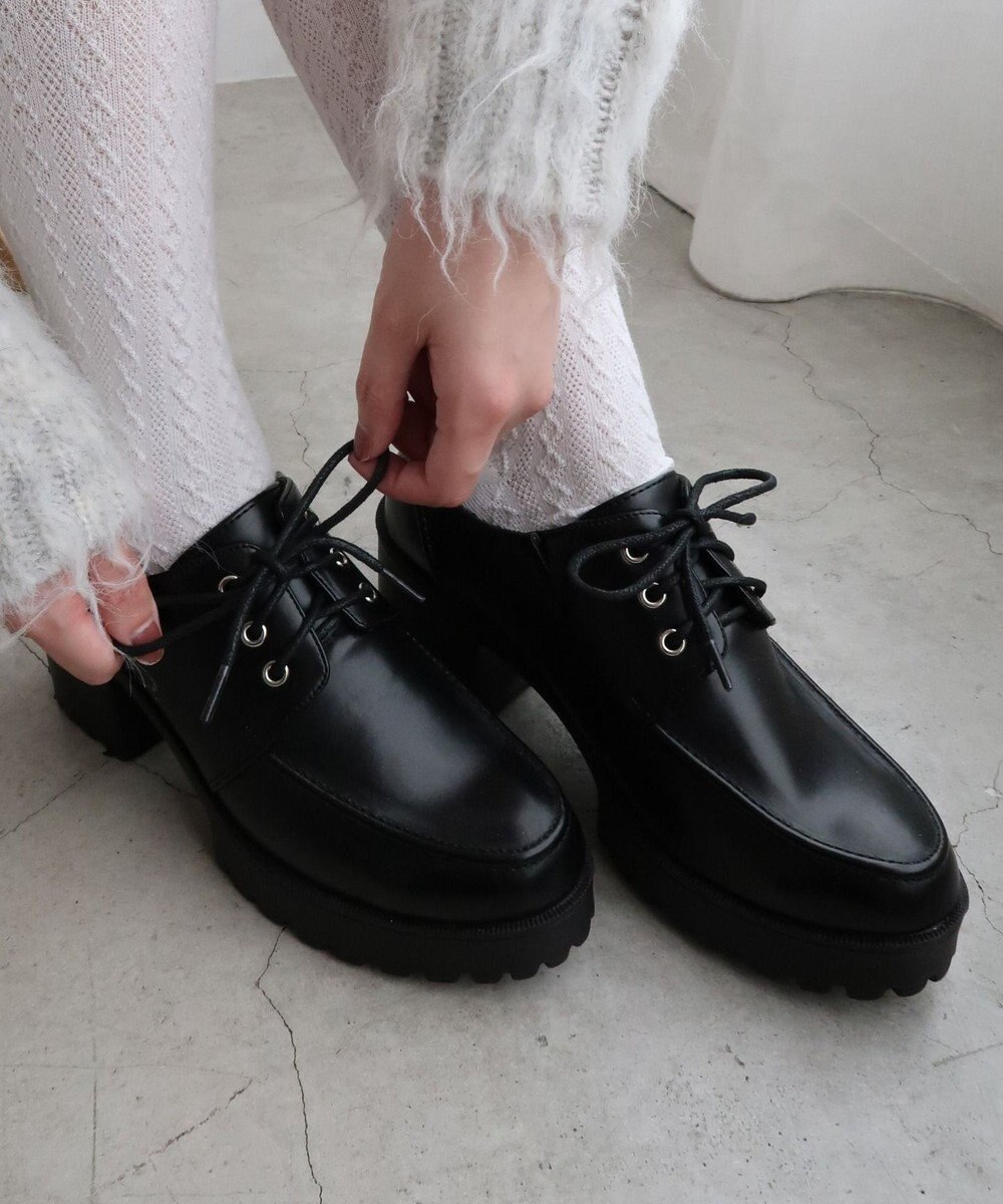 WEGO レースアップヒールシューズ 