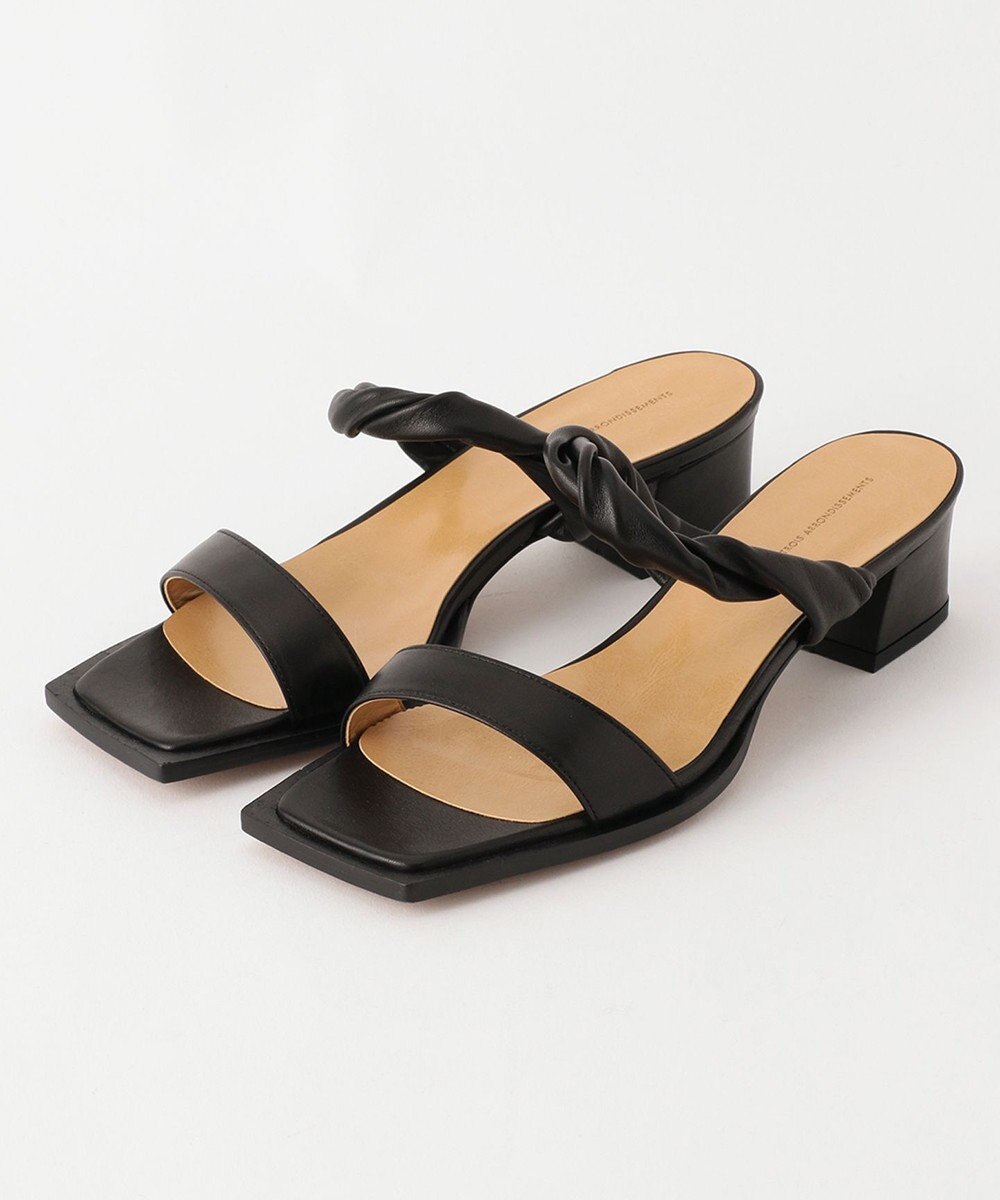 23区 【WEB限定】ツイスト ベルト サンダル 