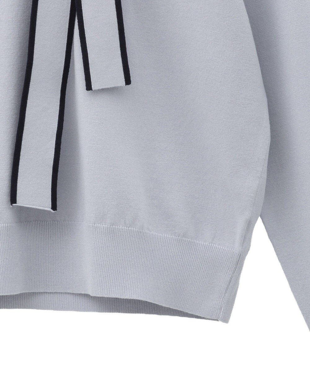 YECCA VECCA 配色ボウタイニット 