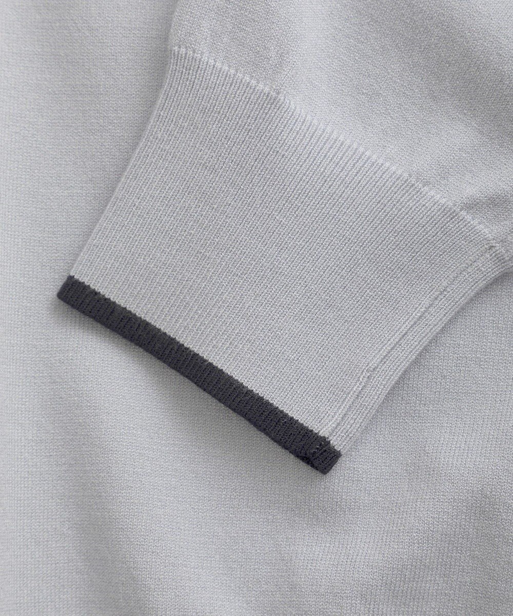 YECCA VECCA 配色ボウタイニット 