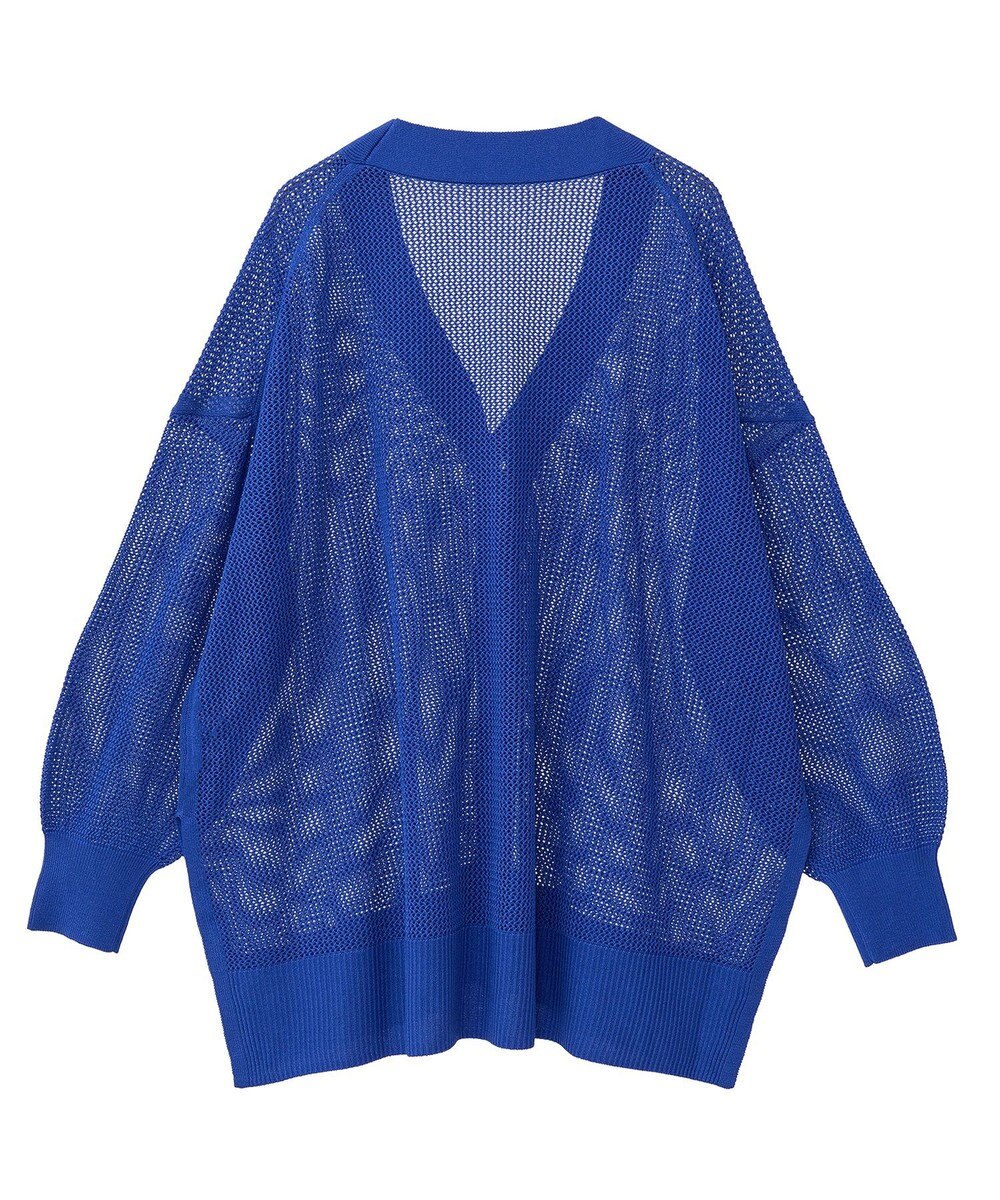 earth music&ecology メッシュルーズカーディガン 