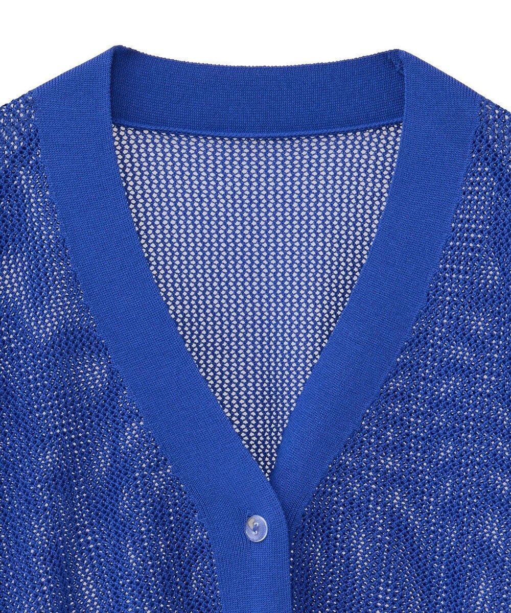 earth music&ecology メッシュルーズカーディガン 