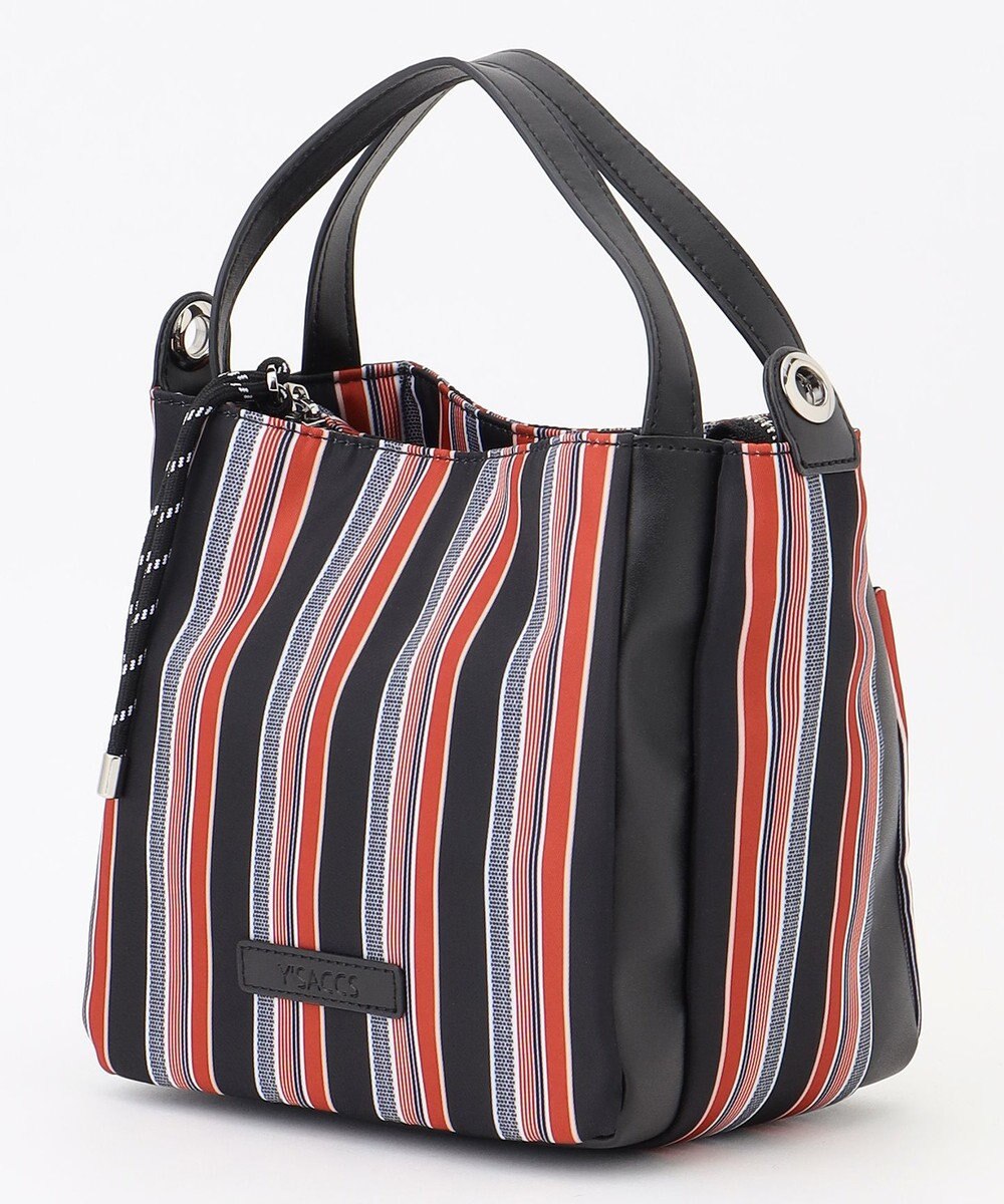 Y'SACCS マルチストライプ すっきりトート Sサイズ 