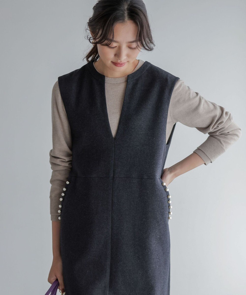 組曲 S ニューシックニットクルーネックプルオーバー 