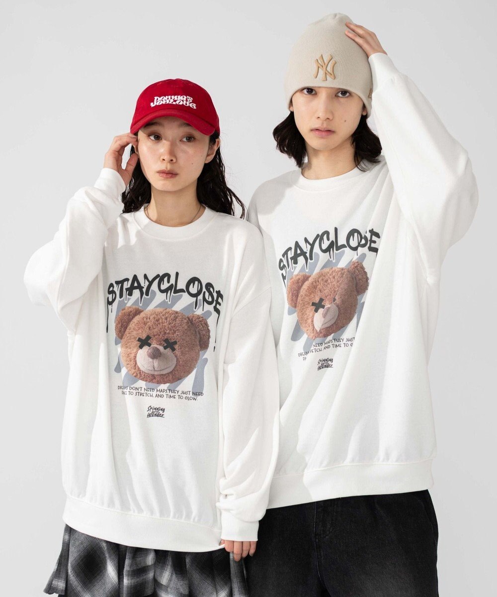 WEGO 【2025年秋冬新作/SMLXLサイズ展開/ユニセックス着用ITEM】アソートグラフィックプルオーバー 