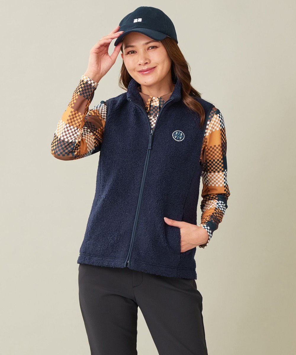 23区GOLF 【WOMEN】イヤーウォーム キャップ 