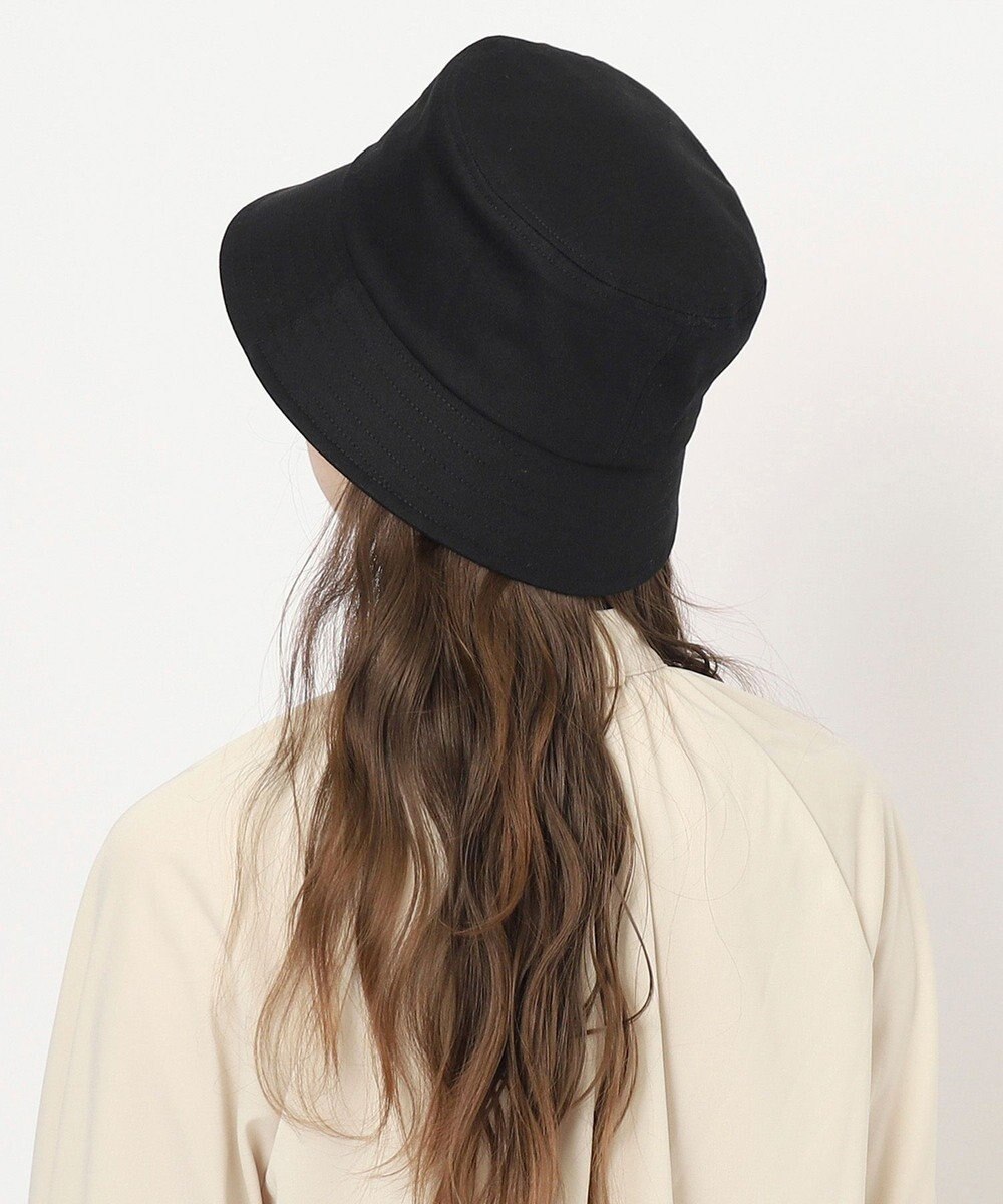 MOONBAT 【洗える】FURLA(フルラ) フロントロゴ刺繍バケットハット 