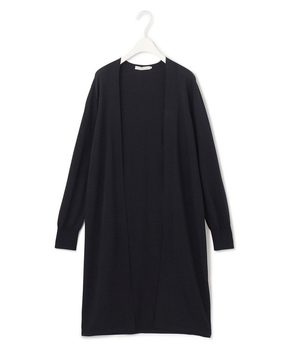 ICB 【WEB限定カラーあり】 シンセティックハイゲージ ロングカーディガン 