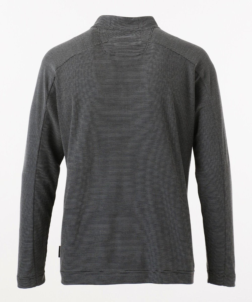 JOSEPH ABBOUD MOUNTAIN デルタメッシュ ハーフZIPカットソー 