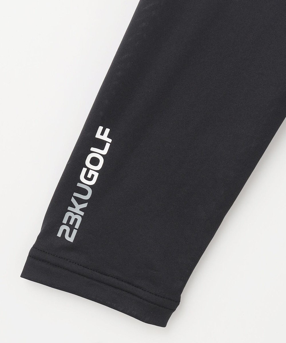 23区GOLF 【MEN】【吸水速乾/UVケア】30デニール 無地モックネックインナーシャツ 