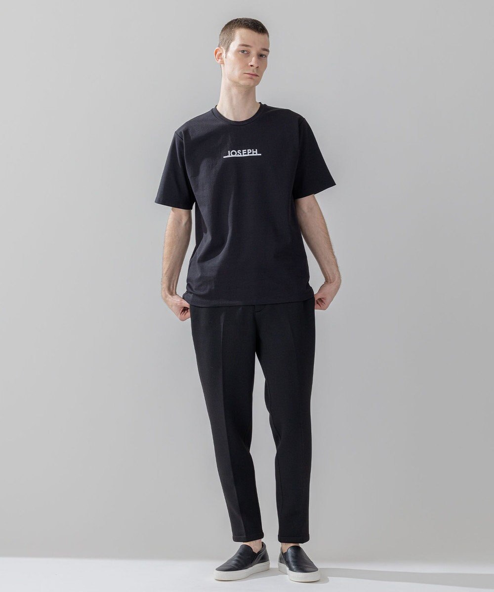 JOSEPH HOMME 【WEB・一部店舗限定】 ライトダブルジャージーロゴプリント　半袖Tシャツ 