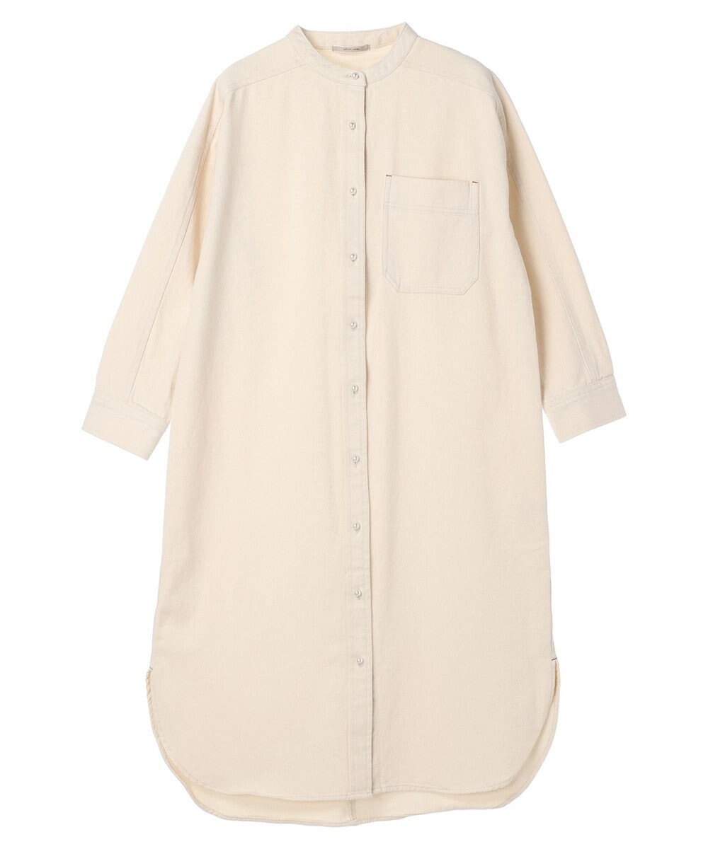 CRAFT STANDARD BOUTIQUE デニムパールボタンワンピース 