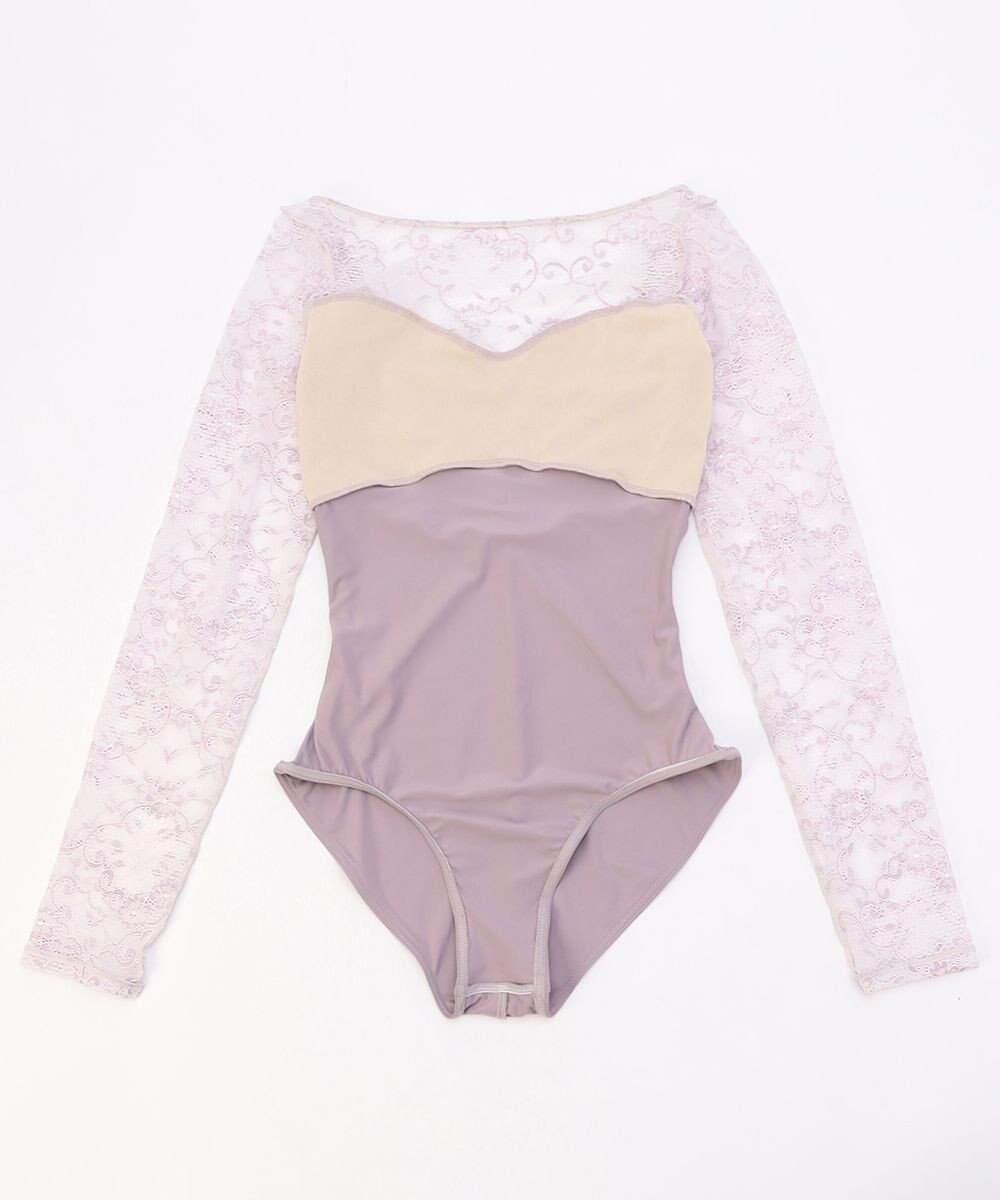 Chacott 【Nela ライン】ロングスリーブレオタード 