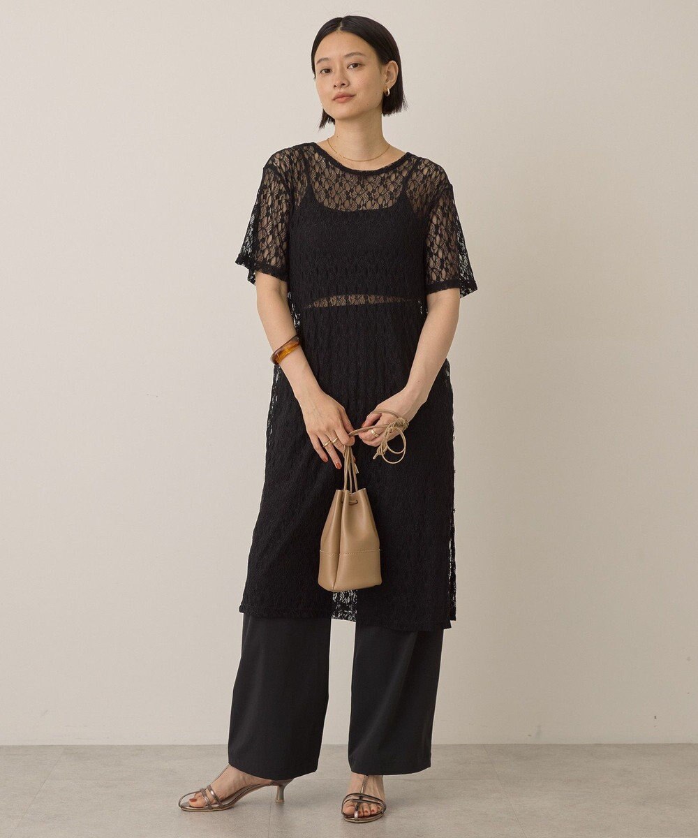 AMERICAN HOLIC レースＴシャツワンピース 