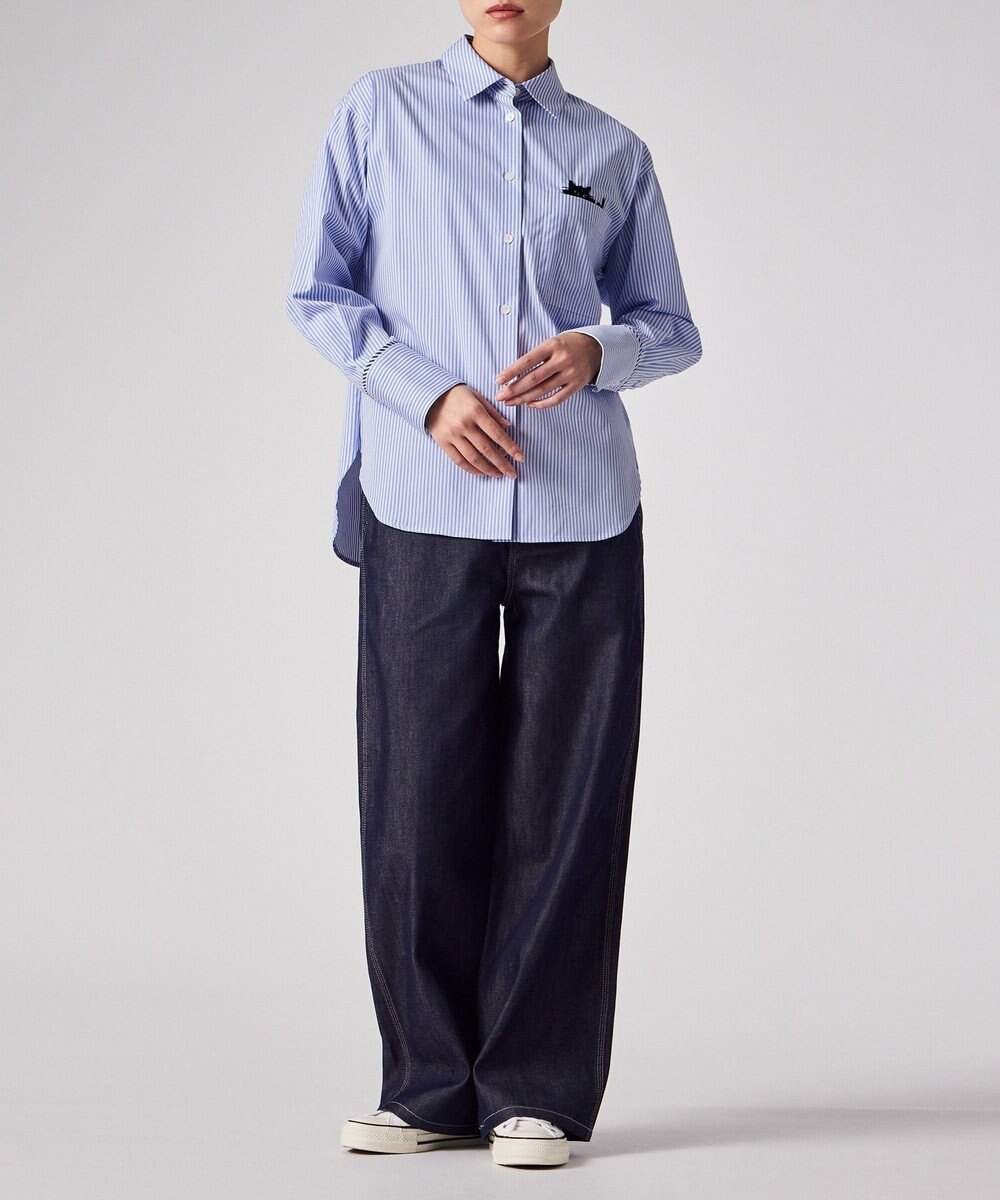 Paul Smith キャットエンブロイダリーシャツ 