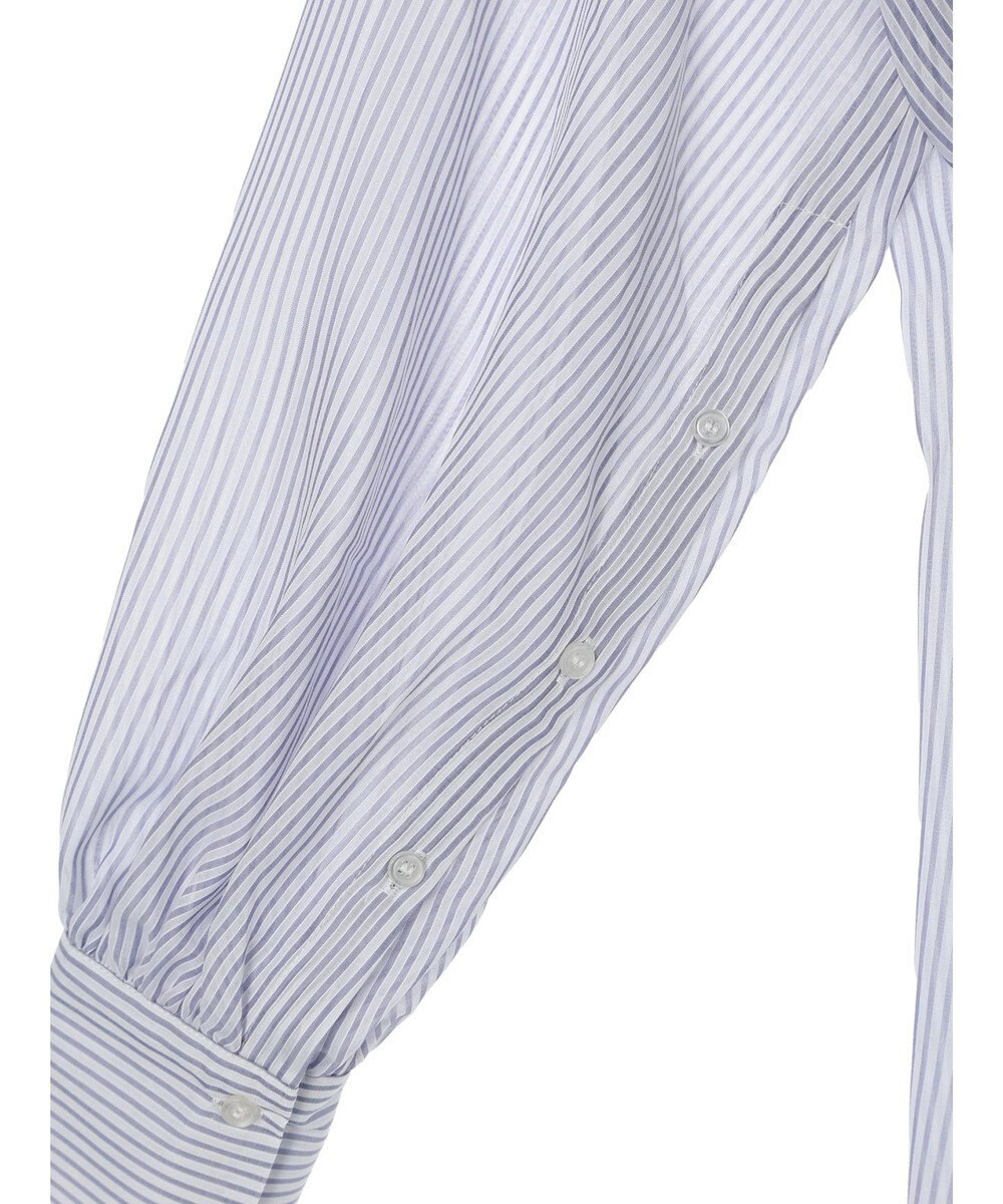 earth music&ecology ワンポイント刺繍ロングシャツ 