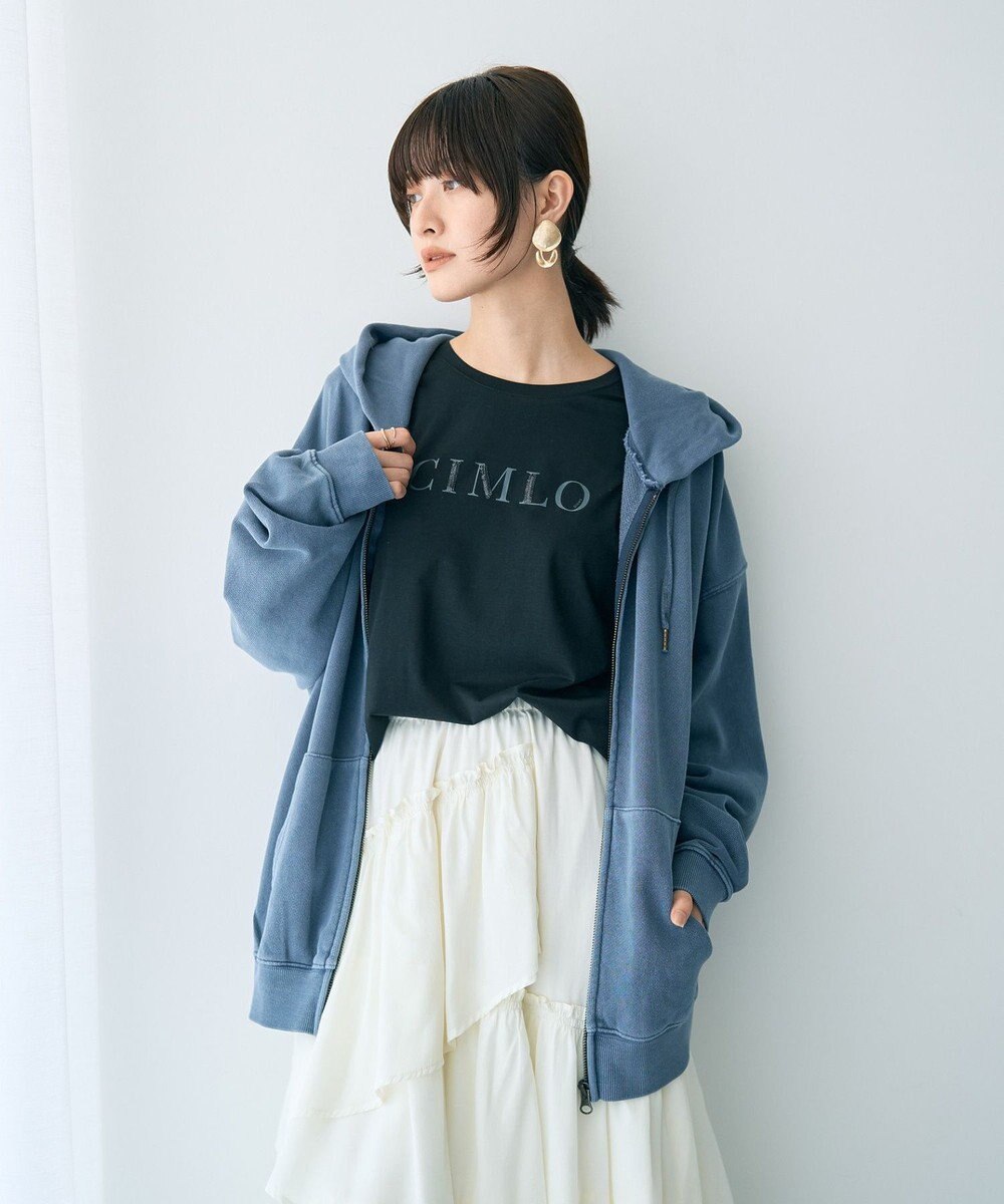 YECCA VECCA 【STAR＆STRIPE】ZIPフーディ 