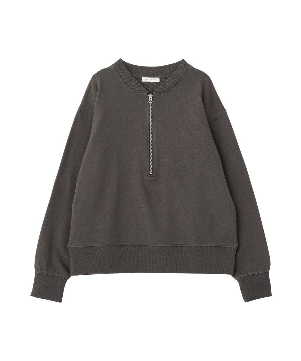 Green Parks ハーフＺｉｐ裏毛プルオーバー 