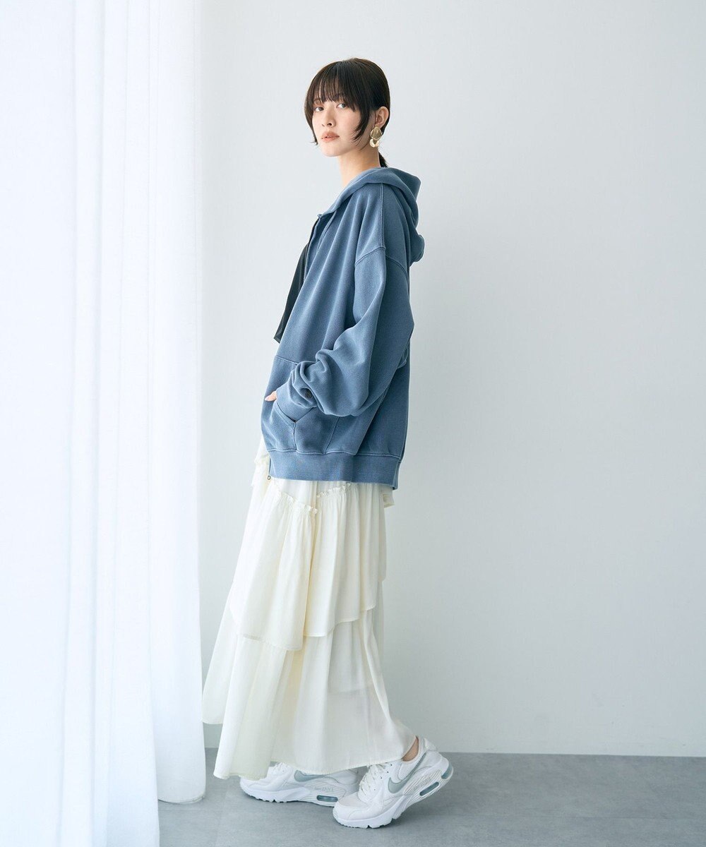 YECCA VECCA 【STAR＆STRIPE】ZIPフーディ 