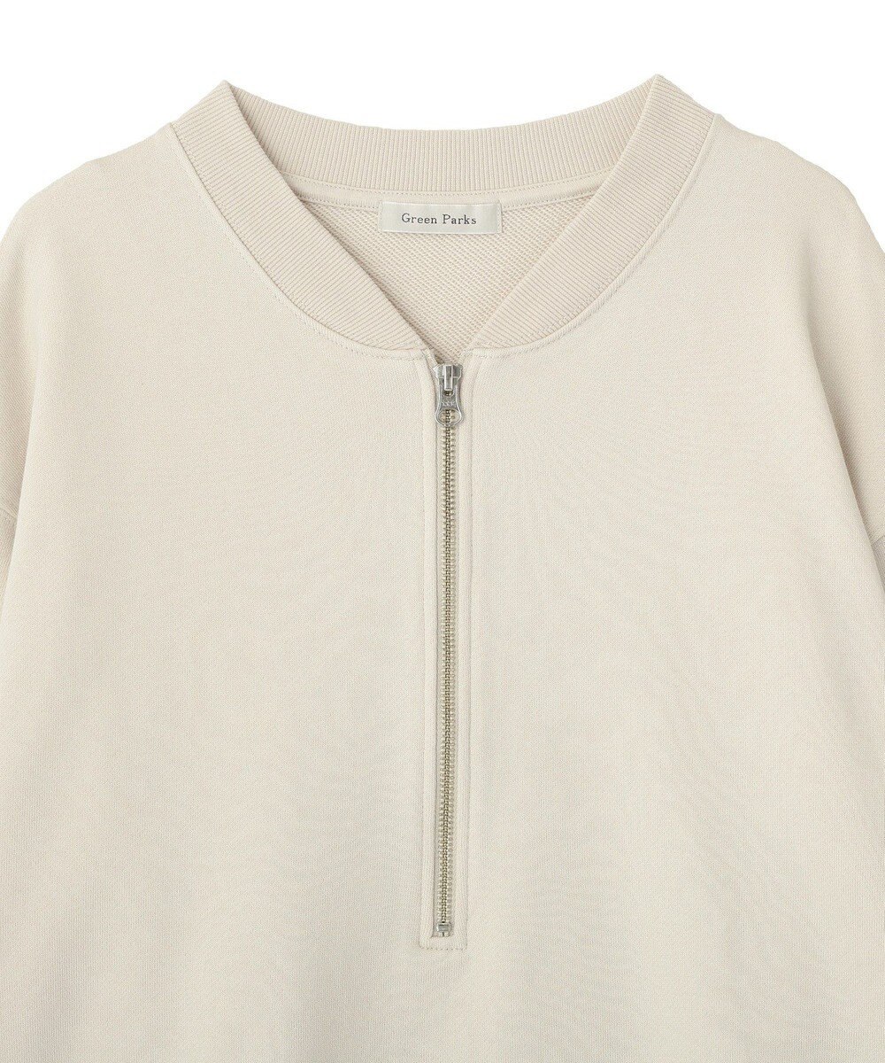 Green Parks ハーフＺｉｐ裏毛プルオーバー 
