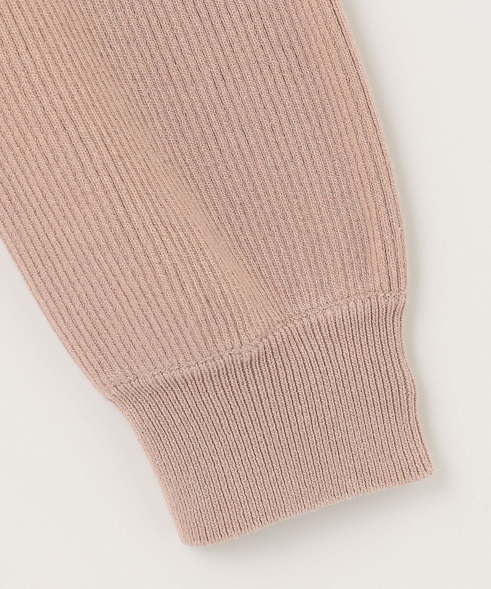 ANY パフスリーブリブニット 