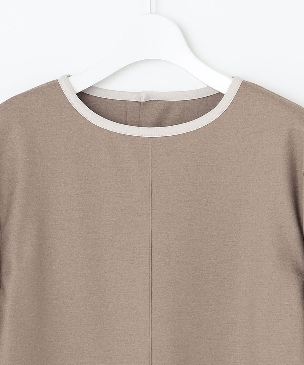 J.PRESS LADIES L 【イージーケア】ウールスムースジャージー カットソー 