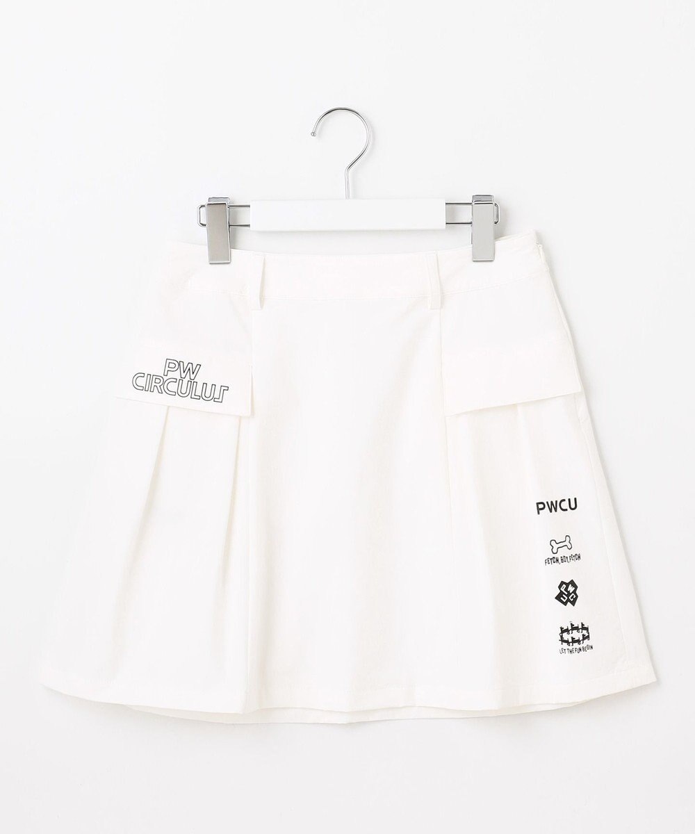 PW CIRCULUS 【WOMEN】カーゴ プリーツスカート ゴルフウェア レディース 