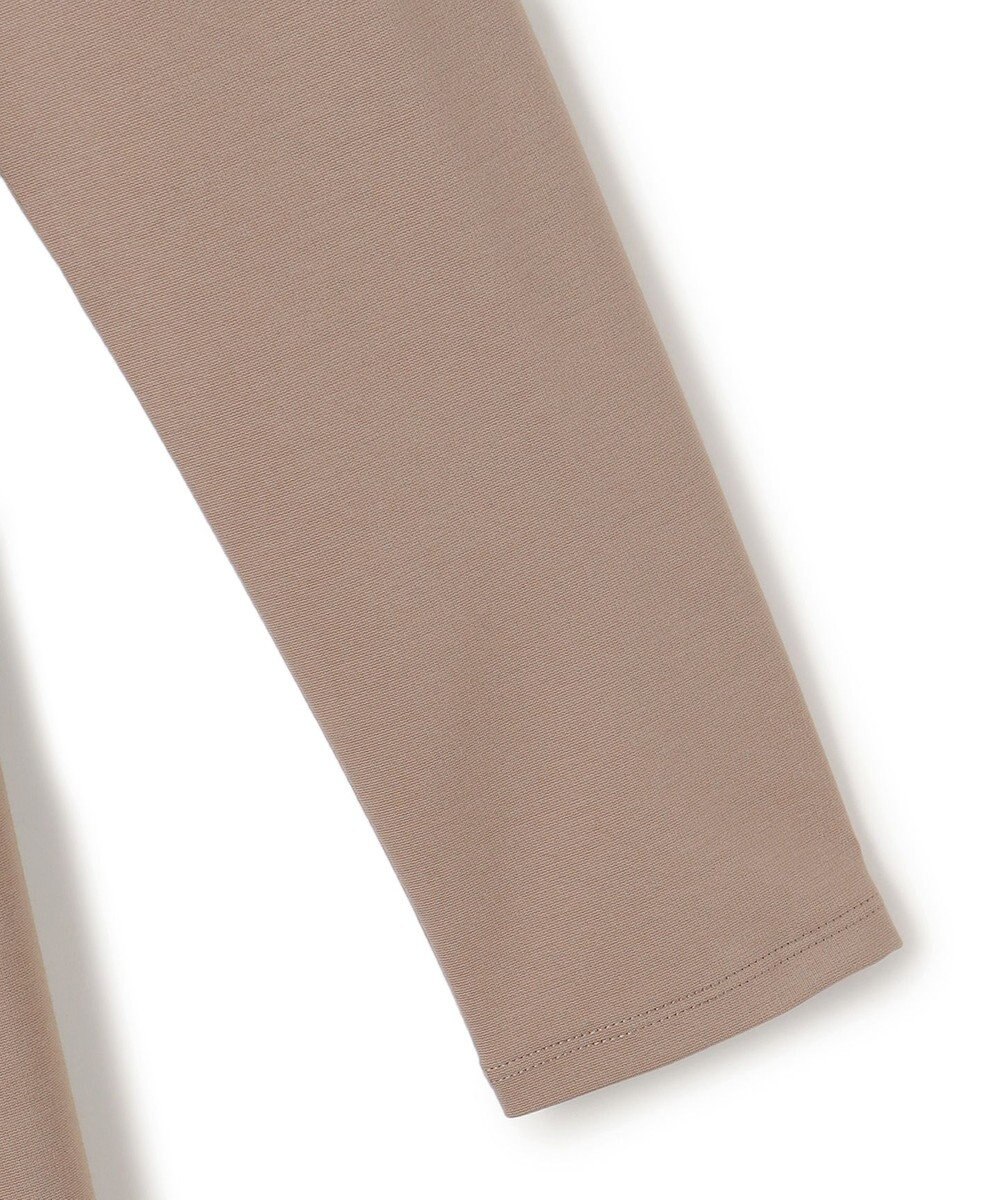 ICB L 【WEB限定・洗える】ヴィスコースストレッチポンチ イレギュラーヘムプルオーバー 