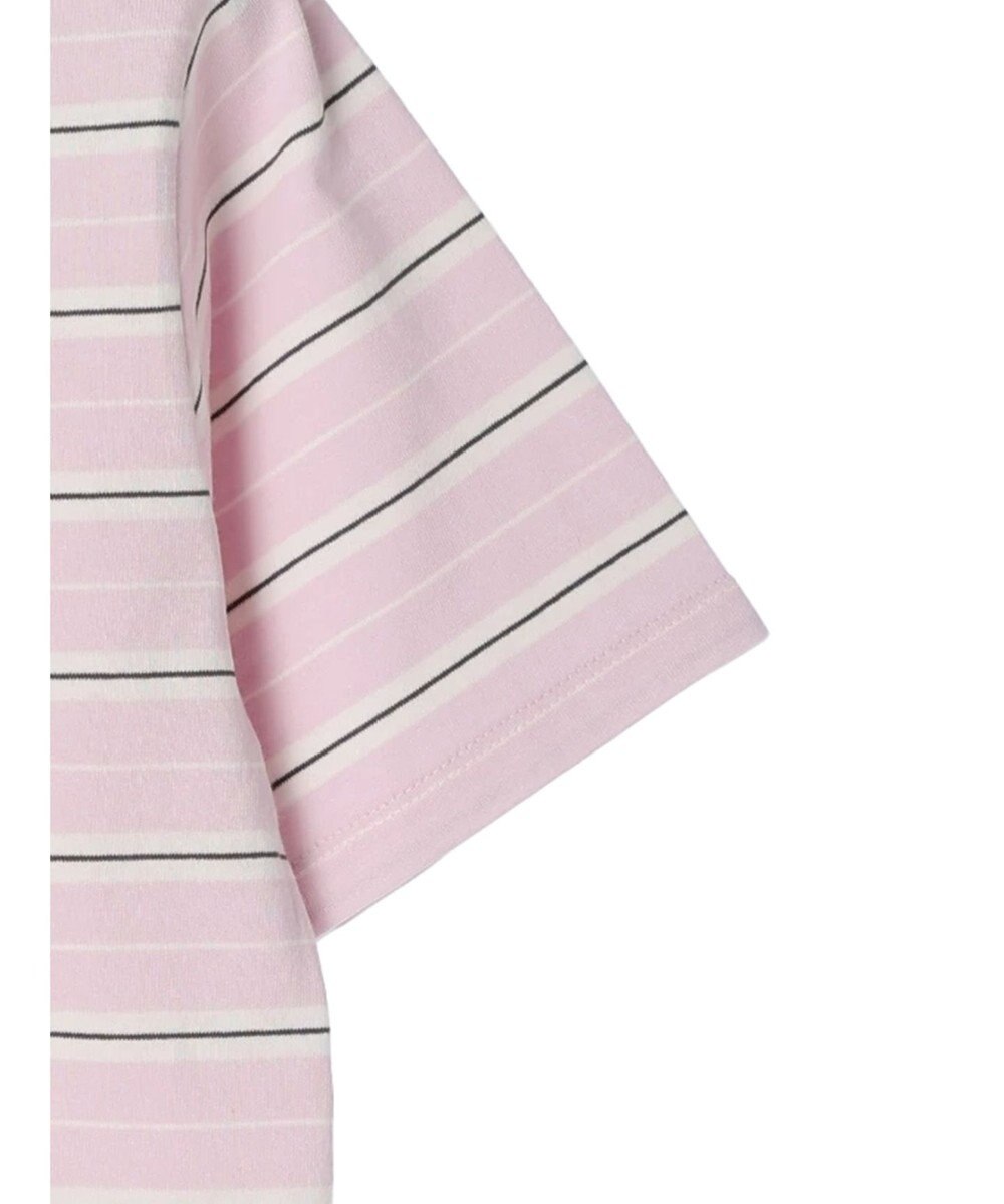 earth music&ecology 襟付きボーダープルオーバー 