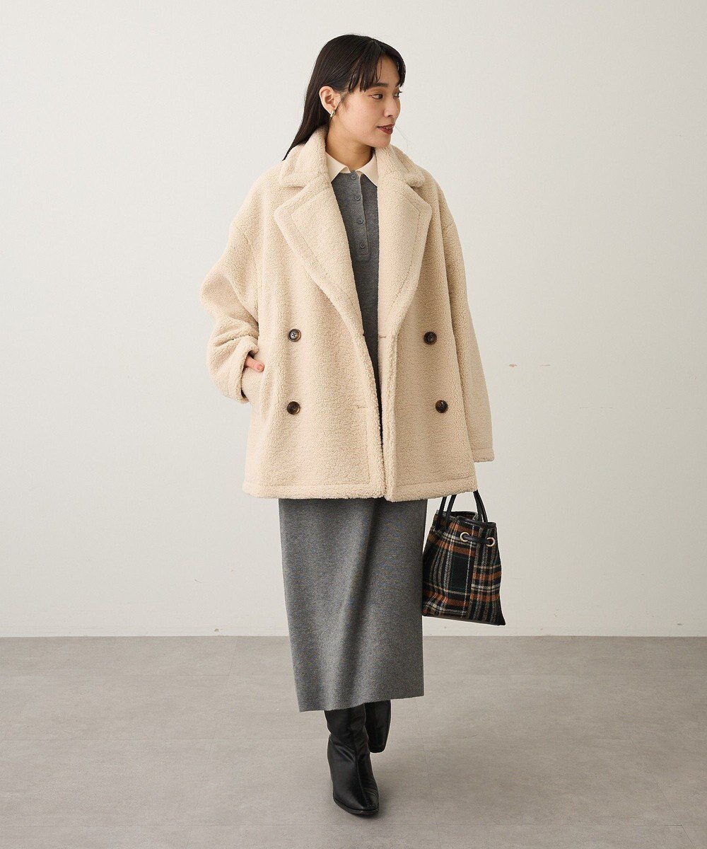 CRAFT STANDARD BOUTIQUE ダブルボアミディコート 