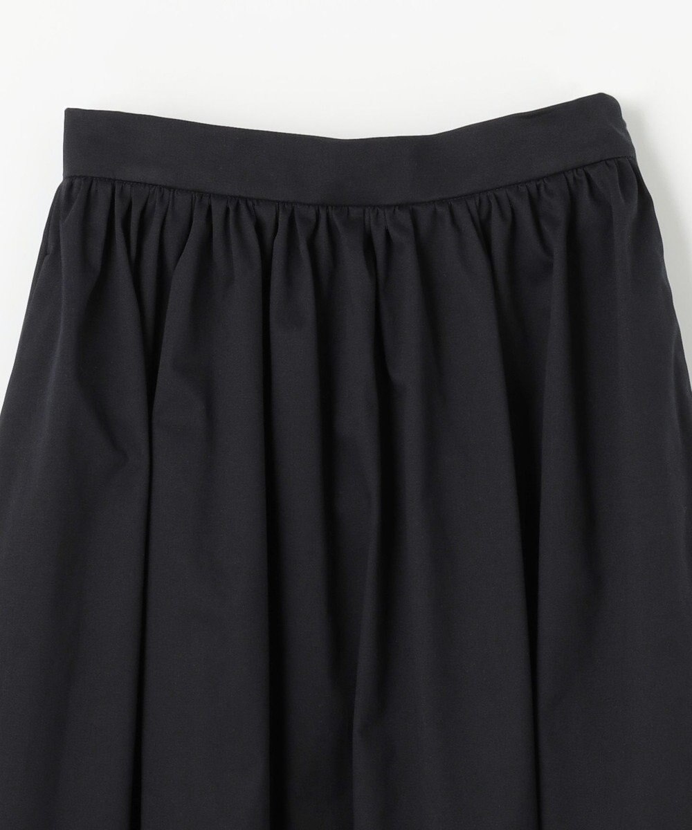 NAVE 【Nave・otona MUSE別注/接触冷感/UVケア/洗える】バックサテンフレアスカート 