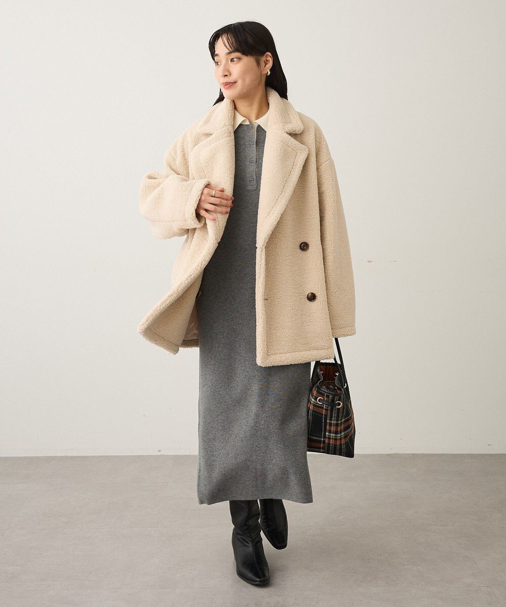 CRAFT STANDARD BOUTIQUE ダブルボアミディコート 