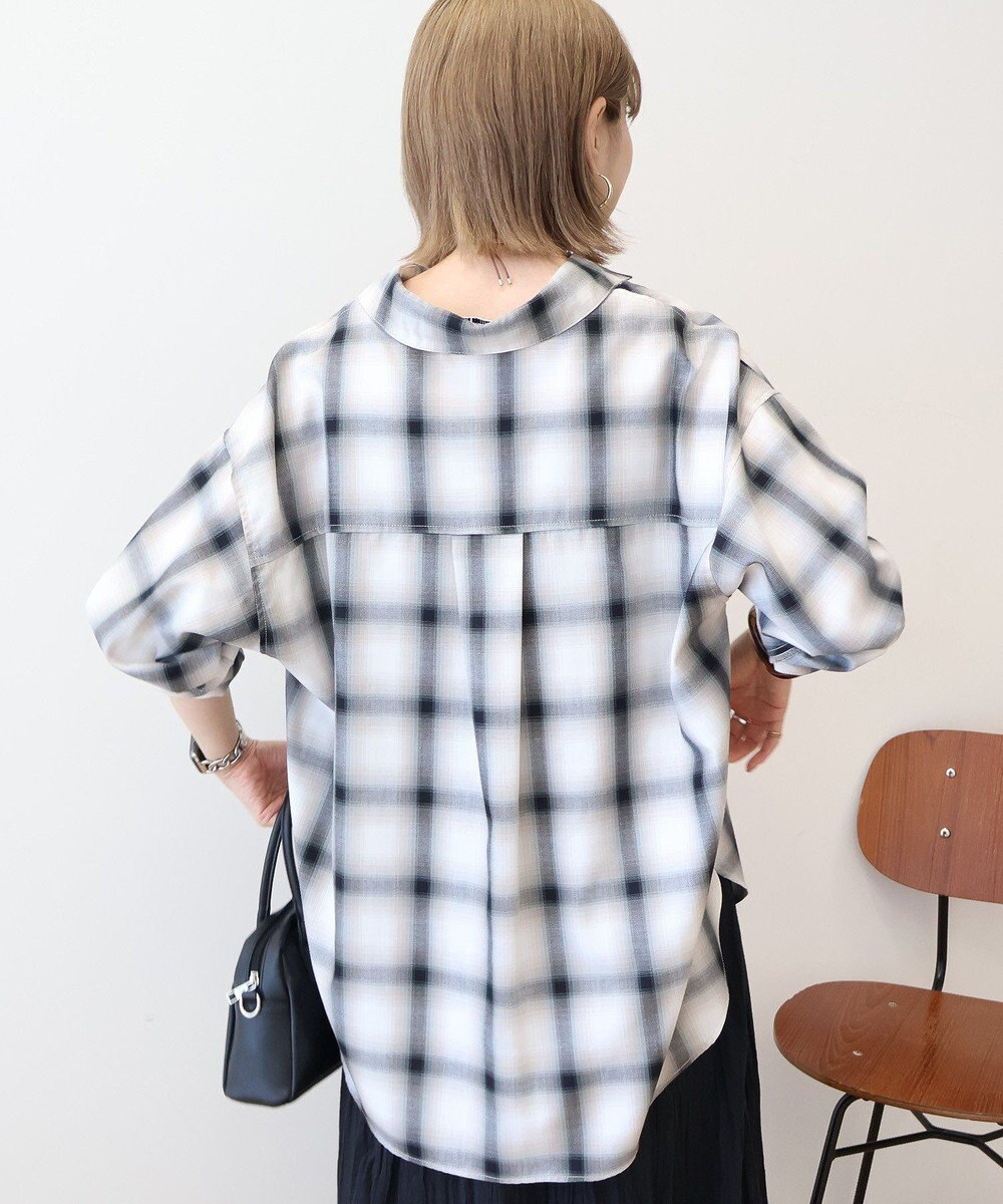 AMERICAN HOLIC イージーケアチェックシャツ【360°着こなしシャツ】 