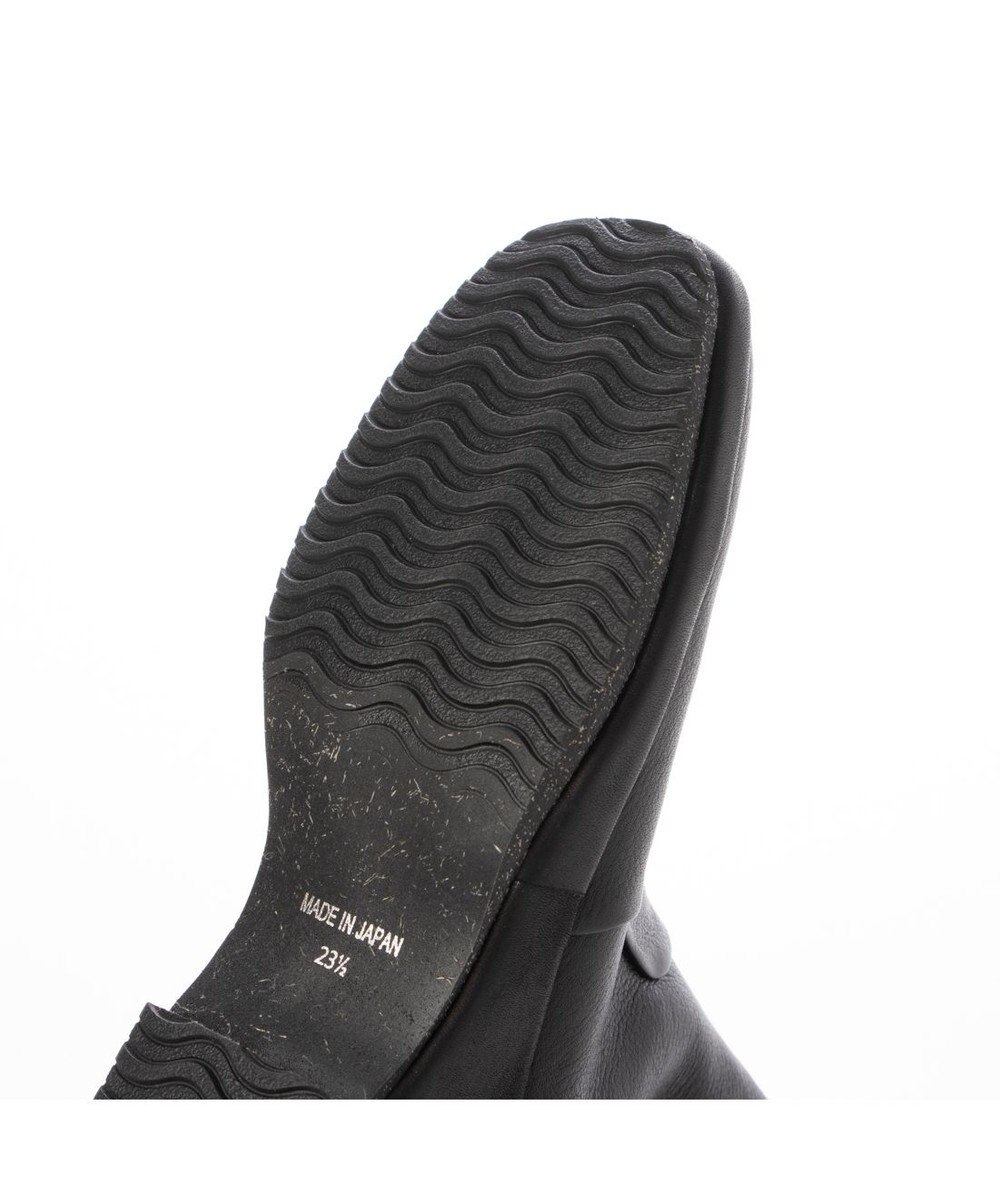 MODE ET JACOMO <D'ICI>ウェッジソールスクエアトゥブーツ 