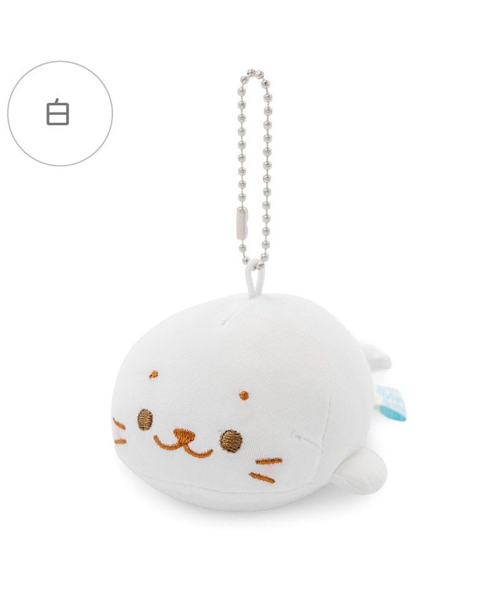 Mother garden しろたん クール キーホルダー 《白色》 単品 