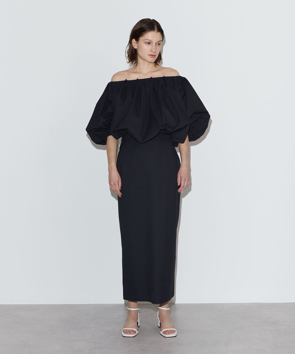 NAVE 【Nave　洗える】リリーIラインスカート 