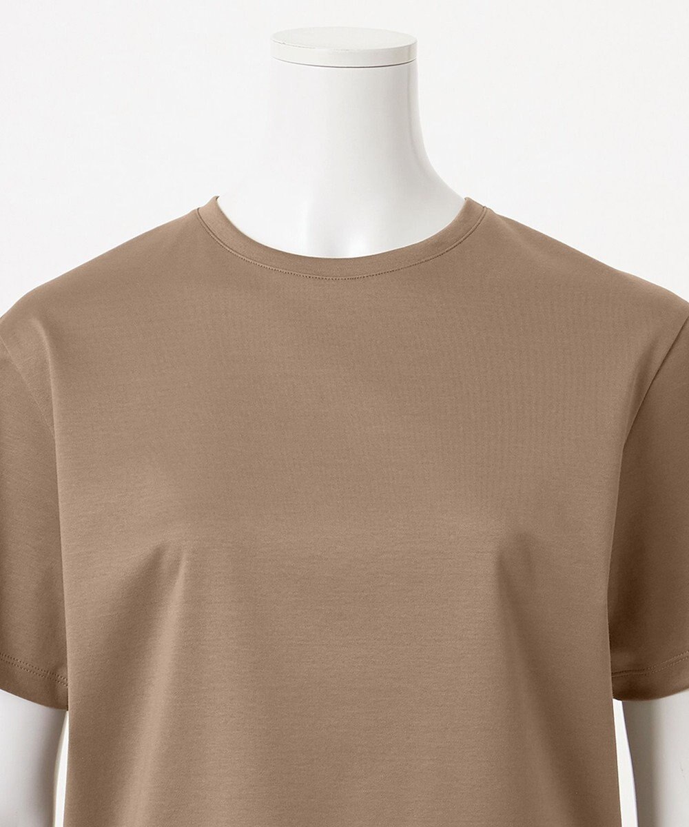 23区 【エステータ】スーピマコットン プレミアムジャージー 半袖Tシャツ 