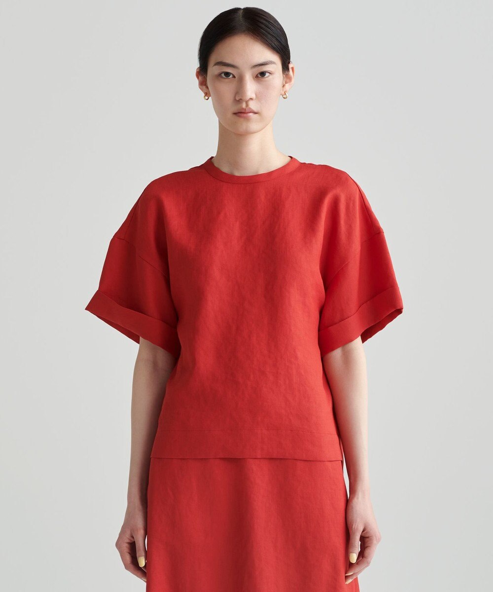 NAVE 【ReNAVE　洗える】スラブツイルブラウス 