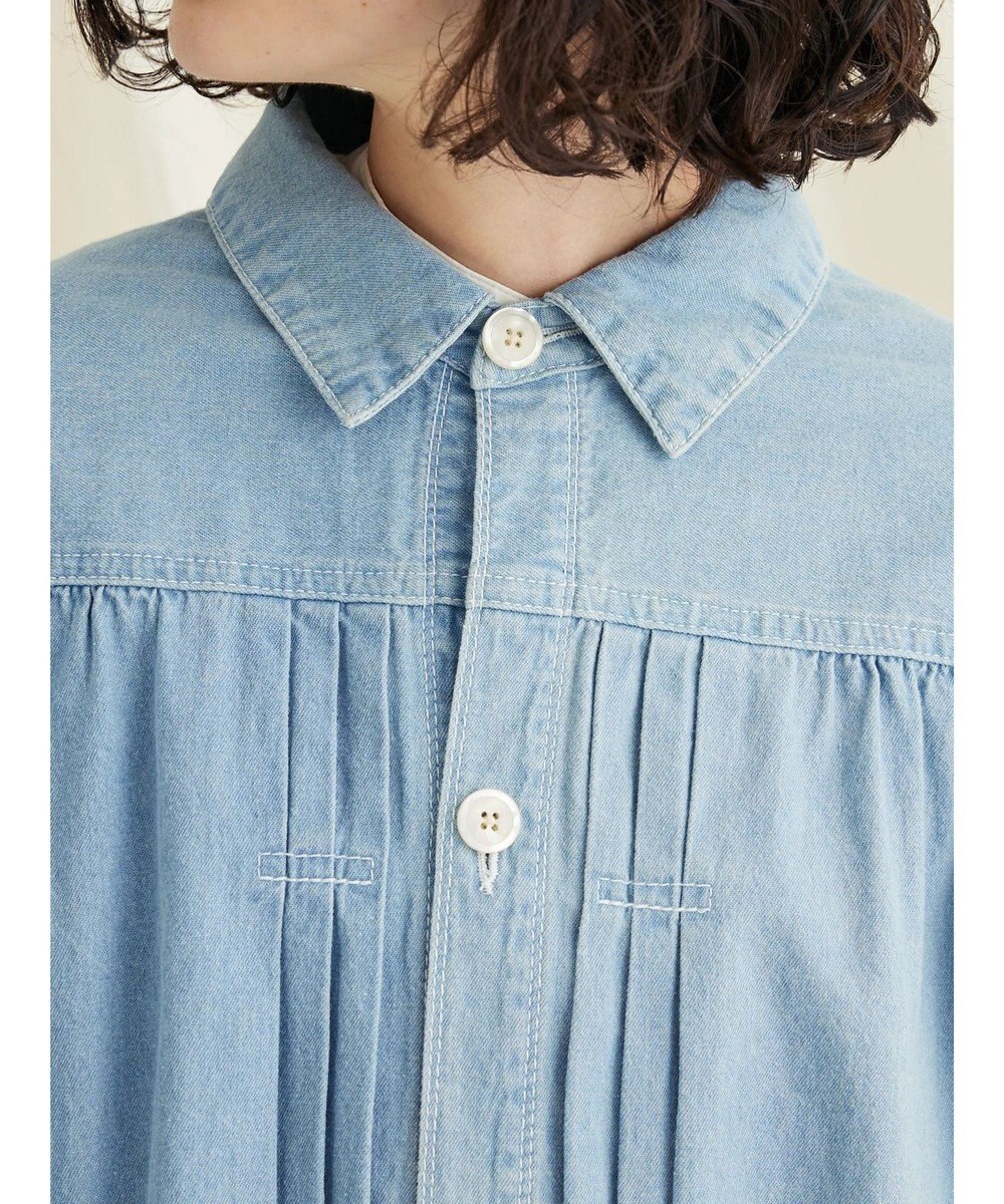 CRAFT STANDARD BOUTIQUE ライトデニムギャザーＧジャン 