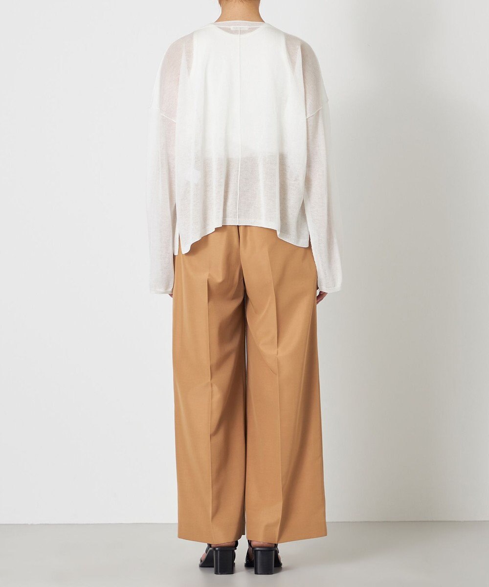 NAVE 【ReNAVE・洗える】シアーニット ロングスリーブ 